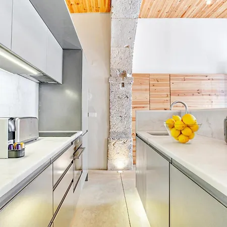 Architect Design Loft 18 Century Apartment Lisbon